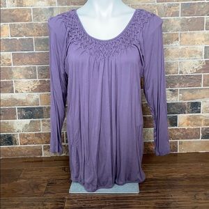 Women's size large long sleeve top by Forever